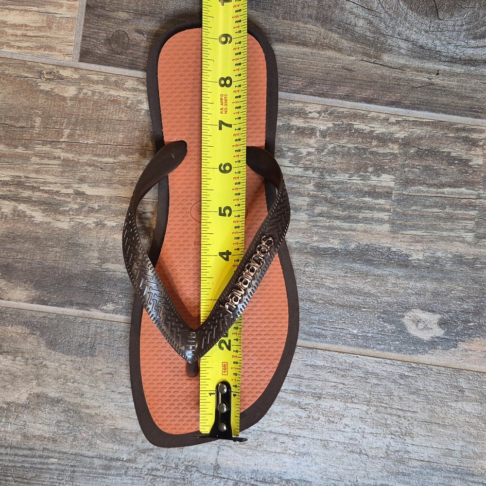 Havaianas Top Square Fusion Flip Flops, Size 7 - Picture 10 of 10